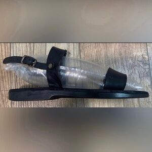 Jerusalem sandal.Leather Golan Women's Slingback Flat Sandal. Made in Israel.